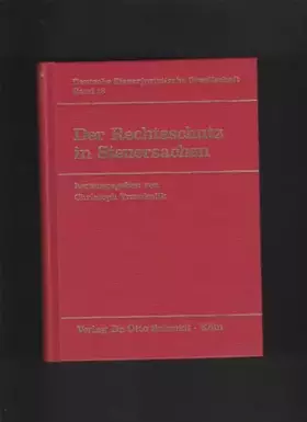 Couverture du produit · Der Rechtsschutz in Steuersachen (DStJG - Veröffentlichungen der Deutschen Steuerjuristischen Gesellschaft e.V.)