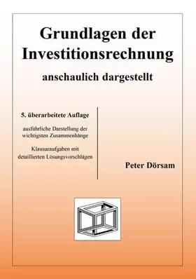 Couverture du produit · Grundlagen der Investitionsrechnung - anschaulich dargestellt