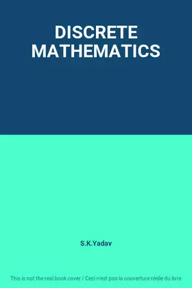 Couverture du produit · DISCRETE MATHEMATICS