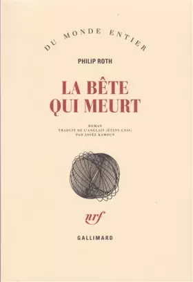 Couverture du produit · La bête qui meurt