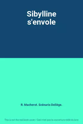 Couverture du produit · Sibylline s'envole