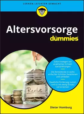 Couverture du produit · Altersvorsorge für Dummies