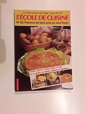 Couverture du produit · L'École de cuisine : 12 leçons filmées et 90 recettes pour les appliquer