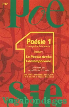 Couverture du produit · La Poésie arabe contemporaine