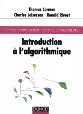 Couverture du produit · Introduction à l'algorithmique