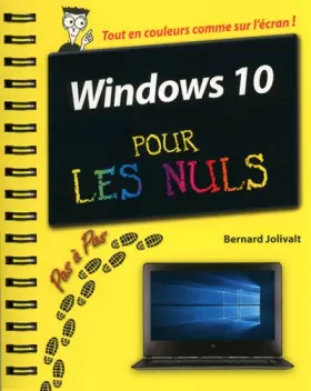 Couverture du produit · Windows 10 pour les Nuls Pas à Pas