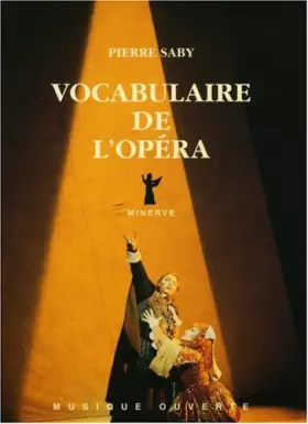 Couverture du produit · Vocabulaire de l'opéra