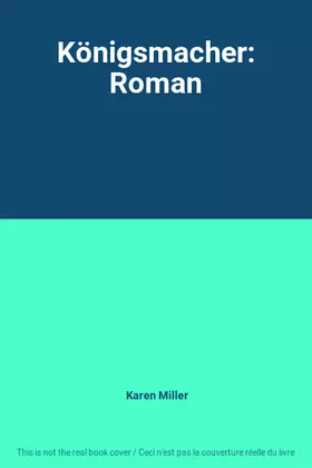 Couverture du produit · Königsmacher: Roman