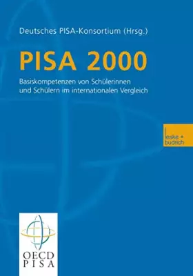 Couverture du produit · PISA 2000. Basiskompetenzen von Schülerinnen und Schülern im internationalen Vergleich