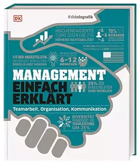 Couverture du produit · dkinfografik. Management einfach erklärt: Teamarbeit, Organisation, Kommunikation