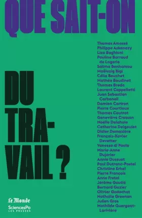 Couverture du produit · Que sait-on du travail ?