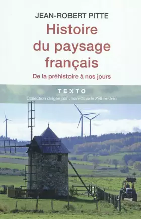 Couverture du produit · Histoire du paysage français: De la préhistoire à nos jours