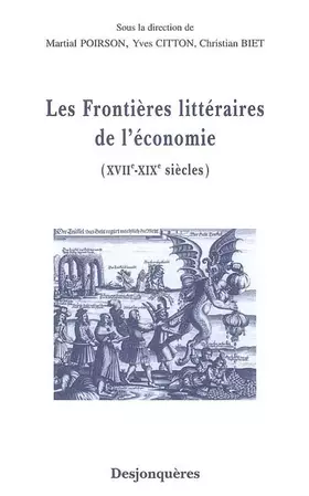 Couverture du produit · Les frontières littéraires de l'économie (XVIIe-XIXe siècles)