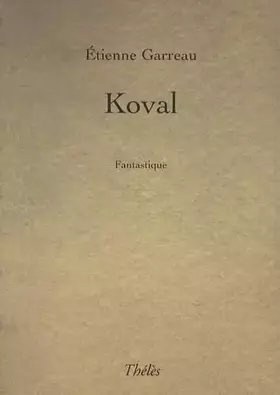 Couverture du produit · Koval