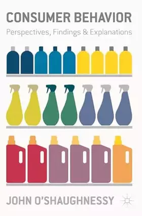 Couverture du produit · Consumer Behaviour: Perspectives, Findings and Explanations