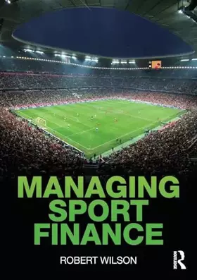 Couverture du produit · Managing Sport Finance