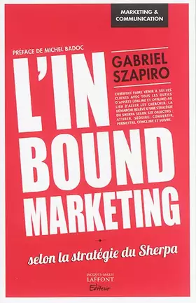 Couverture du produit · L'inbound marketing: Selon la stratégie du Sherpa