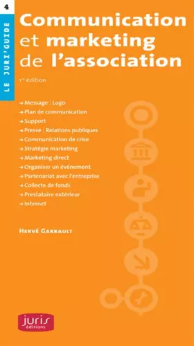Couverture du produit · Communication et marketing de l'association - 1ère édition