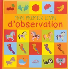 Couverture du produit · Mon premier livre d'observation