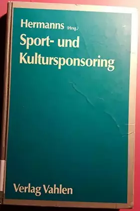 Couverture du produit · Sport- und Kultursponsoring