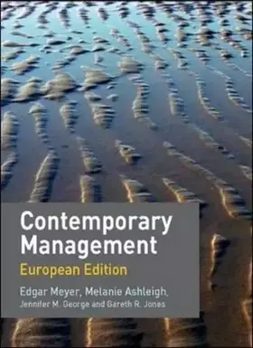 Couverture du produit · Contemporary Management: European Edition
