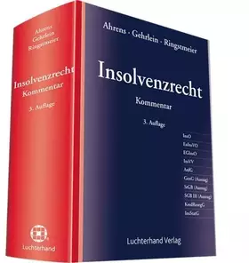 Couverture du produit · Insolvenzrecht: Kommentar