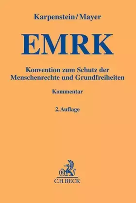Couverture du produit · Konvention zum Schutz der Menschenrechte und Grundfreiheiten (Gelbe Erläuterungsbücher)