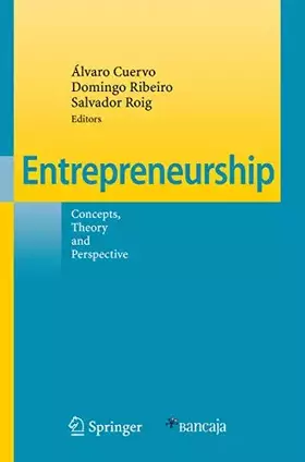 Couverture du produit · Entrepreneurship: Concepts, Theory and Perspective