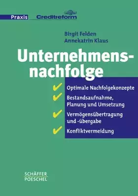 Couverture du produit · Unternehmensnachfolge