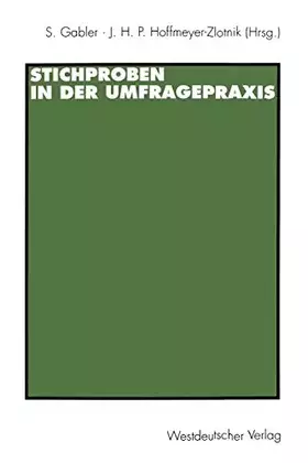 Couverture du produit · Stichproben in der Umfragepraxis (ZUMA-Publikationen)