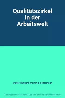 Couverture du produit · Qualitätszirkel in der Arbeitswelt