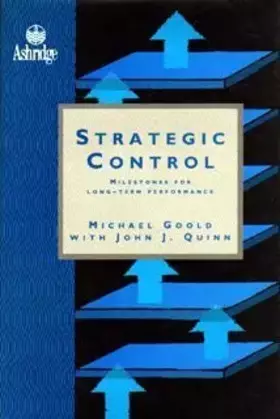 Couverture du produit · Strategic Control: Milestones for Long-Term Performance