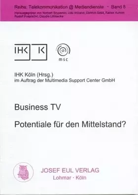 Couverture du produit · Business TV - Potentiale für den Mittelstand?