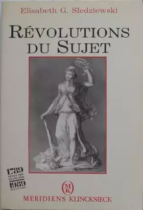 Couverture du produit · Révolutions du sujet