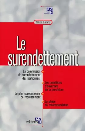Couverture du produit · Surendettement