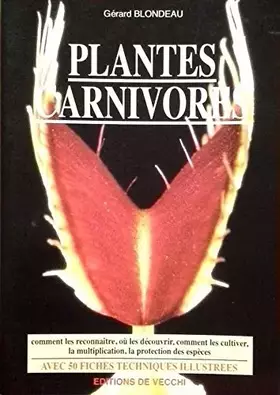 Couverture du produit · Plantes carnivores