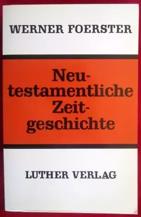 Couverture du produit · Neutestamentliche Zeitgeschichte