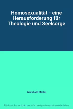 Couverture du produit · Homosexualität - eine Herausforderung für Theologie und Seelsorge
