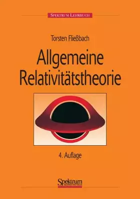 Couverture du produit · Allgemeine Relativitätstheorie