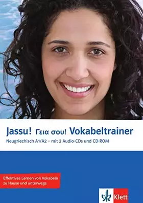 Couverture du produit · Jassu! A1/A2 Vokabeltrainer: Neugriechisch für Anfänger. Vokabelheft + 2 Audio-CDs + CD-ROM (PC/Mac) (Jassu! / Neugriechisch fü