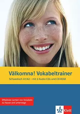 Couverture du produit · Välkomna! Vokabeltrainer: Schwedisch. Vokabelheft + 2 Audio-CDs + CD-ROM (PC/Mac) (Välkomna! neu / Schwedisch für Anfänger und 