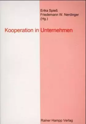 Couverture du produit · Kooperation in Unternehmen (Reihe Personalforschung)