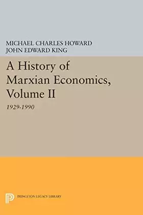 Couverture du produit · A History of Marxian Economics, Volume II: 1929-1990 (Princeton Legacy Library)