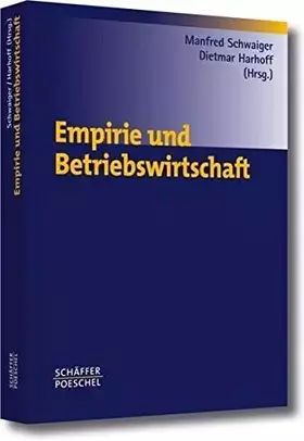 Couverture du produit · Empirie und Betriebswirtschaft: Entwicklungen und Perspektiven