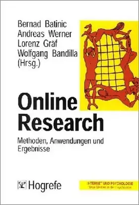 Couverture du produit · Online- Research. Methoden, Anwendungen und Ergebnisse.