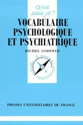 Couverture du produit · Vocabulaire psychologique et psychiatrique