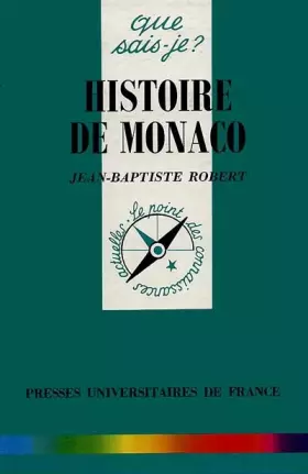 Couverture du produit · Histoire de Monaco