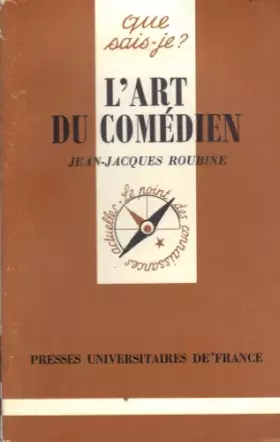 Couverture du produit · L'Art du comédien