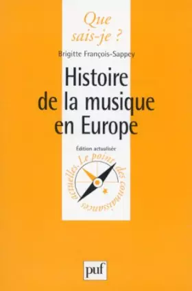 Couverture du produit · Histoire de la musique en Europe