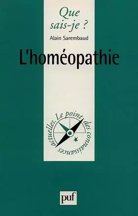 Couverture du produit · L'Homéopathie